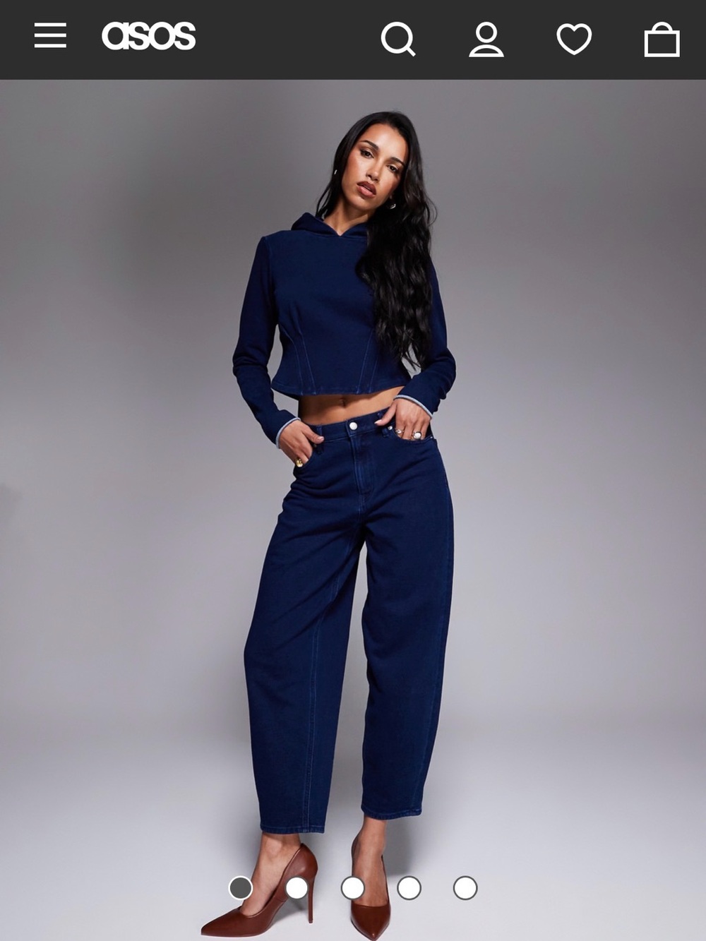 Good American Jeanius Barrel Pants